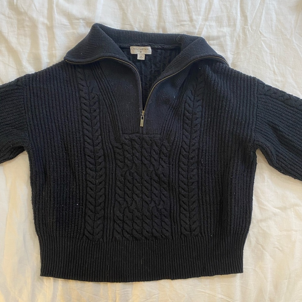 Nili Lotan x Target black sweater